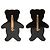 Set di spilla a forma di orsetto Nonours Monogram Louis Vuitton nero - vista 6