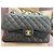 2.55 Portacarte Chanel Jumbo in pelle caviar nero e blu - vista 2