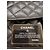 2.55 Portacarte Chanel Jumbo in pelle caviar nero e blu - vista 7