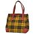 Hermès Borsa Tote Hermes Victoria Cabas 32 in Lana Rosso Giallo