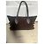Bolsa Furla de camurça marrom com alças de couro - vista 2