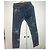 Alexander Mcqueen Authentisches Vintage McQueen Archiv aus besticktem poetischen Denim Blau - Ansicht 7