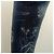 Alexander Mcqueen Authentisches Vintage McQueen Archiv aus besticktem poetischen Denim Blau - Ansicht 9