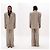 Autre Marque Blazer Oversized Alison Bouguessa Beige - vista 2