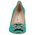 Manolo Blahnik Hangisi 090 Décolleté Verdi Verde - vista 4