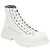 Tread Slick Stiefel 'Weiß Grau' von Alexander McQueen