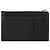 Balenciaga Leather Logo Zip Card Holder Black - view 2