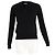 Erdem Rae Twist-Hals Pullover aus schwarzer Wolle - Ansicht 4