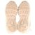 Sneakers Nike Air Max Deluxe Guava Ice in sintetico beige - vista 6