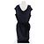 Lanvin Kleider T.International M Seide Marineblau