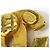 Orecchini a clip dorati Chanel D'oro - vista 2