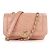 Borsa a Spalla in Pelle Matelassé Chanel Beige Pesca