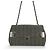 Borsa a spalla in denim blu navy Chanel - vista 11