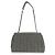 Borsa a spalla in denim blu navy Chanel - vista 3