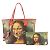 Sac tote Neverfull MM Mona Lisa Masters de Louis Vuitton Multicolore Orange