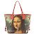 Sac tote Neverfull MM Mona Lisa Masters de Louis Vuitton Multicolore Orange - vue 2