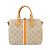 Borsa a spalla Louis Vuitton Monopanam Speedy 25 Beige - vista 2