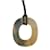 Hermès Collier Pendentif Hermes Ism Marron Beige
