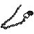 Portachiavi autentico Givenchy Riccardo Tisci 4G Emblem Silver hardware - vista 2