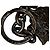 Portachiavi autentico Givenchy Riccardo Tisci 4G Emblem Silver hardware - vista 7