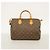Borsa Louis Vuitton Monogram Speedy 30 Marrone - vista 18