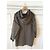 ISABEL MARANT Abrigos T.Internacional S Lana Gris antracita - vista 2
