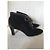 Stivaletti CHANEL T.EU 37.5 Velluto Marrone