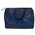 Louis Vuitton speedy 30 in pelle Epi Blu scuro