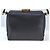 Borsa a mano e a spalla 2 in 1 GUCCI Bamboo in pelle nera Nero - vista 2