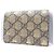 Gucci GG Supreme Bee Beschichtete Leinwand Braun Golden