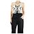 Rag & Bone Off-white Coralie crochet vest - size S