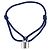 Bracciale Learn Silver Lockit di Louis Vuitton Argento Blu - vista 3