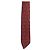 Hermès Red Silk Tie with Horse Pattern