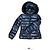 Giacca Moncler Nera Lucida con Cappuccio Removibile Nero