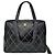Chanel Vintage schwarze Wild Stitch Tasche Gold hardware