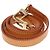 LOUIS VUITTON Cinghia Spalla in Pelle 35,4"" Beige LV Auth ki4958 - vista 2
