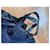 Sac à main Yves Saint Laurent Muse II en cuir bleu marine  - vue 7