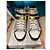 Maje Bobby Sneaker Leder weiß silber und gold Größe 37 Golden - Ansicht 6