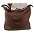 Balzane Borsa Longchamp in pelle di agnello viola scuro