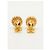 Autre Marque Orecchini in oro 18 carati con morganite e diamanti Giallo - vista 4