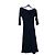 Abito Midi Diane Von Furstenberg Nero in Lana e Seta