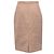 Falda lápiz midi en nylon rosa nude con detalles de volantes Miu Miu - vista 3