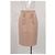 Falda lápiz midi en nylon rosa nude con detalles de volantes Miu Miu - vista 5