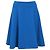 Jason Wu Kreisrock aus blauer Polyester