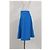 Jason Wu Kreisrock aus blauer Polyester - Ansicht 6