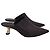 Kicker Low-Heel Mules aus braunem Leder von Simon Miller Rot