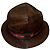 Authentic Gucci Rare Tom Ford Brown Leather Web Bucket Hat
