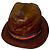 Authentic Gucci Rare Tom Ford Brown Leather Web Bucket Hat - Ansicht 5