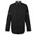 Christian Dior Dior Homme Striped Collar Shirt Black