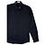 Christian Dior Camicia Dior con ricamo Dior in popeline di cotone nero